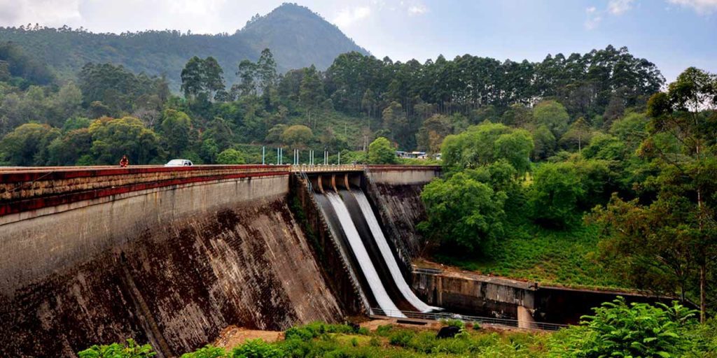 Kundala Dam and Lake Munnar